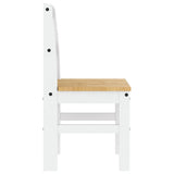 Dining Chairs 2 pcs PANAMA White 40x46x90 cm Solid Wood Pine 4005731