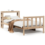 Bed Frame without Mattress 100x200 cm Solid Wood Pine 3305900