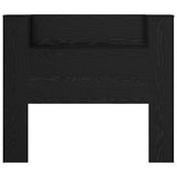 Headboard Black Oak 120 x 15 x 103.5 cm Engineered Wood 886264