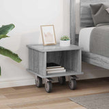TV Stand Grey Sonoma 37 x 35 x 35 cm Engineered Wood 891053