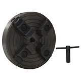 4 Jaw Wood Chuck with M18 Connection Steel Black 150x63 mm 147833