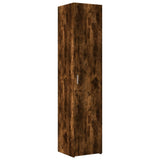 Highboard Smoked Oak 40x42.5x185 cm Engineered Wood 3281403
