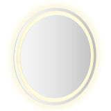 LED Bathroom Mirror Transparent 60 cm Tempered Glass 42045847
