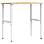 Workbench 100x60x cm Solid Wood Oak 3309717