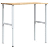 Workbench 100x60x cm Solid Wood Oak 3309717