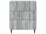 Bedside Cabinet Grey Sonoma 43x 41 x 68 cm Engineered Wood 894331
