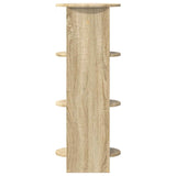 Side Cabinet Sonoma Oak 40 x 40 x 100 cm Engineered Wood 899845