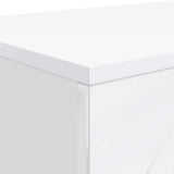 Coffee Table High Gloss White 102 x 35 x 75 cm Engineered Wood 899931