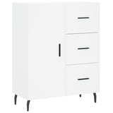 Highboard White 69.5x34x180 cm Engineered Wood 3199825
