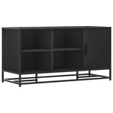 Shoe Bench Black 100x40x53.5 cm Engineered Wood and Metal 849214