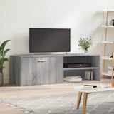 TV Cabinet Grey Sonoma 120x34x37 cm Engineered Wood 833549