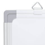 Magnetic Whiteboard Foldable 120x80x1.7 cm Aluminium 4005356