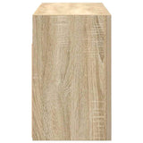 Bathroom Wall Cabinet Sonoma Oak 60x25x40 cm Engineered Wood 860069