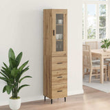 Highboard Artisan Oak 34.5 x 34 x 180 cm Engineered Wood 3416015