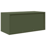 Storage Cabinet Olive Green 90 x 40 x 40 cm Steel 891632