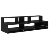 Studio Desk Black Oak 152 x 42.5 x 36 cm Engineered Wood 8006717