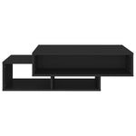 Coffee Table Black 105x55x32 cm Engineered Wood 808523