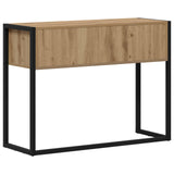 End Table Artisian Oak 100 x 36 x 75 cm Engineered Wood 886695