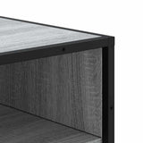 Shoe Rack Grey Sonoma 48x38x97.5 cm Engineered Wood 849207