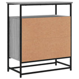 Sideboard Grey Sonoma 69x35x80 cm Engineered Wood 835547