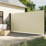 Retractable Side Awning Cream 200x500 cm 4004460