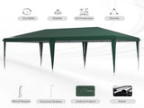 6 x 3 m Pop-Up Steel Frame Gazebo - Green T3398P328436