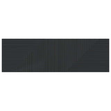 Wall-Mounted Headboard HAARLEM Black Engineered Wood 896946
