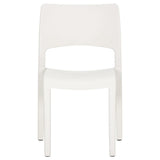 Garden Chairs 2 pcs White Polypropylene 317726