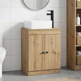 Bathroom Furniture Set Artisan Oak Engineered Wood 3404239