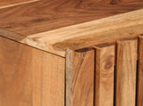 2 Piece Bathroom Furniture Set Solid Wood Acacia 3217092