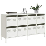 Sideboard White 135x39x73.5 cm Cold-rolled Steel 3307172