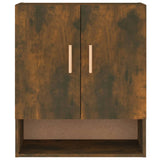 Wall Cabinet Smoked Oak 60x31x70 cm Engineered Wood 817585