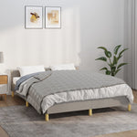 ZNTS Weighted Blanket Grey 150x200 cm 11 kg Fabric 350721