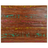 Table Top 90x80x2.5 cm Rectangular Solid Wood Reclaimed 371080