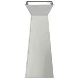 Pillar Planter Silver 40 x 40 x 100 cm 873862