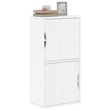 Side Cabinet ODDA White 40x24x79 cm Solid Wood Pine 4103592