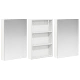 Bathroom Cabinet Set 3 pcs 120 x 10.5 x 60.5 cm Engineered wood 3403728