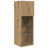 TV Wall Unit Wall-mounted 6 pcs Artisan Oak Engineered Wood 3402933