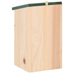 Bird Houses 10 pcs Solid Firwood 12x12x22 cm 314815