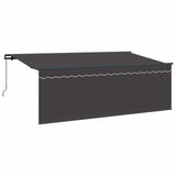 Retractable Awning Retractable Manual Anthracite 400 x 200 cm 3329802