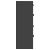File Cabinet 2 pcs Black 44 x 50 x 139 cm Cold-Rolled Steel 3406154