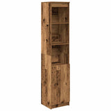 Highboard Old Wood 37.5x35x180 cm Engineered Wood 861677