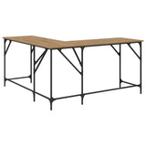 Desk Artisan Oak 149 x 149 x 75 cm Engineered Wood 882863