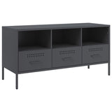 TV Cabinet Anthracite 100.5x39x50.5 cm Steel 843038