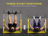 Vertical Leg Press Machine with Adjustable Leg, Back and Head Positions, 1" Standard Plate T3398P425069