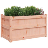 ZNTS Garden Planters 2 pcs Solid Wood Douglas 837466