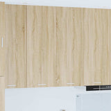 Hanging Cabinet Sonoma Oak 80 x 31 x 100 cm Engineered Wood 884364