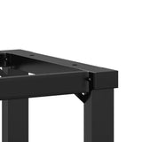 Dining Table Legs O-Frame 60x40x73 cm Steel 357882