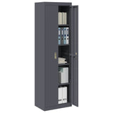 Storage Cabinet Anthracite 60 x 40 x200 cm Steel 3406204