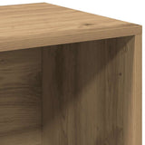 LP Storage Box Artisan Oak 69.5x34x36 cm Engineered Wood 855787
